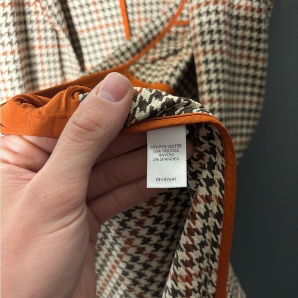 J.Jill Sonoma Houndstooth Duster Women’s Size XS - Picture 5 of 5